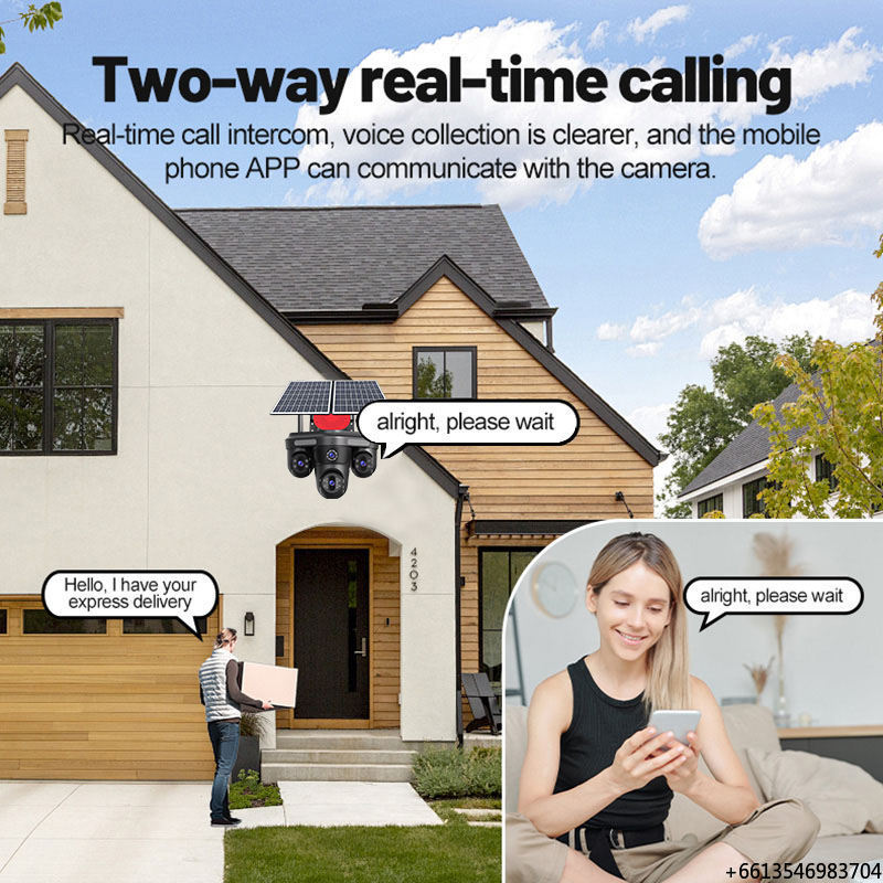 Home Security Online - ShooCam PTZ Outdoor 20MP HD Heimsicherheits-Solarkamera