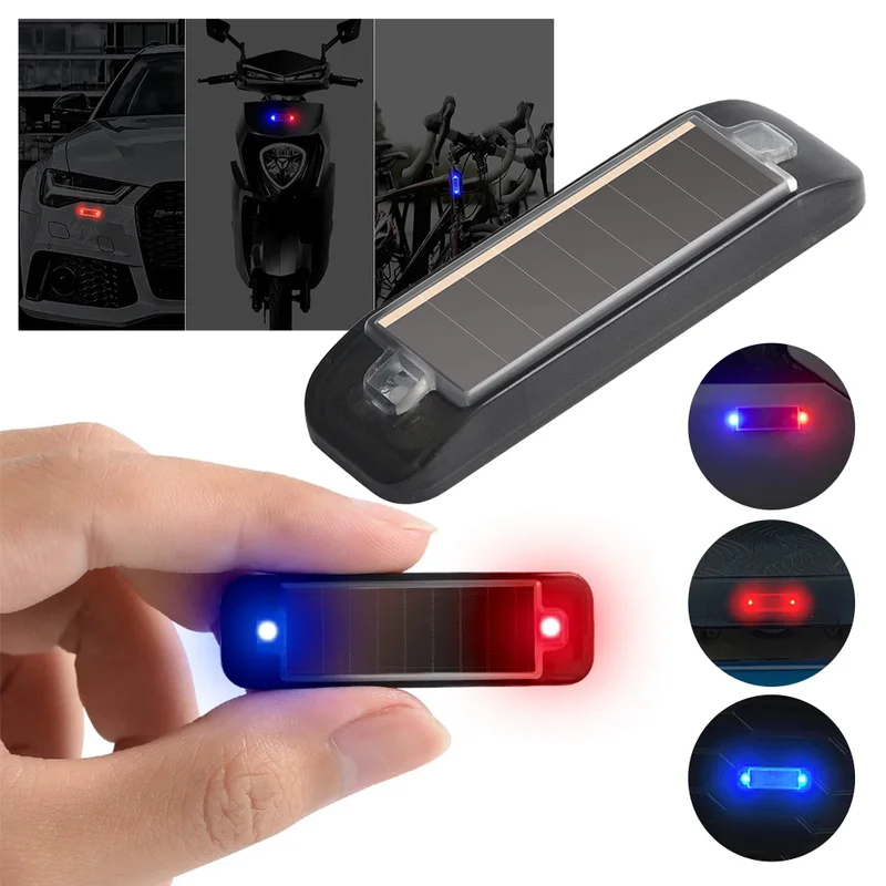 Home Security Wireless - Mini LED Solar Power Auto Warnleuchte
