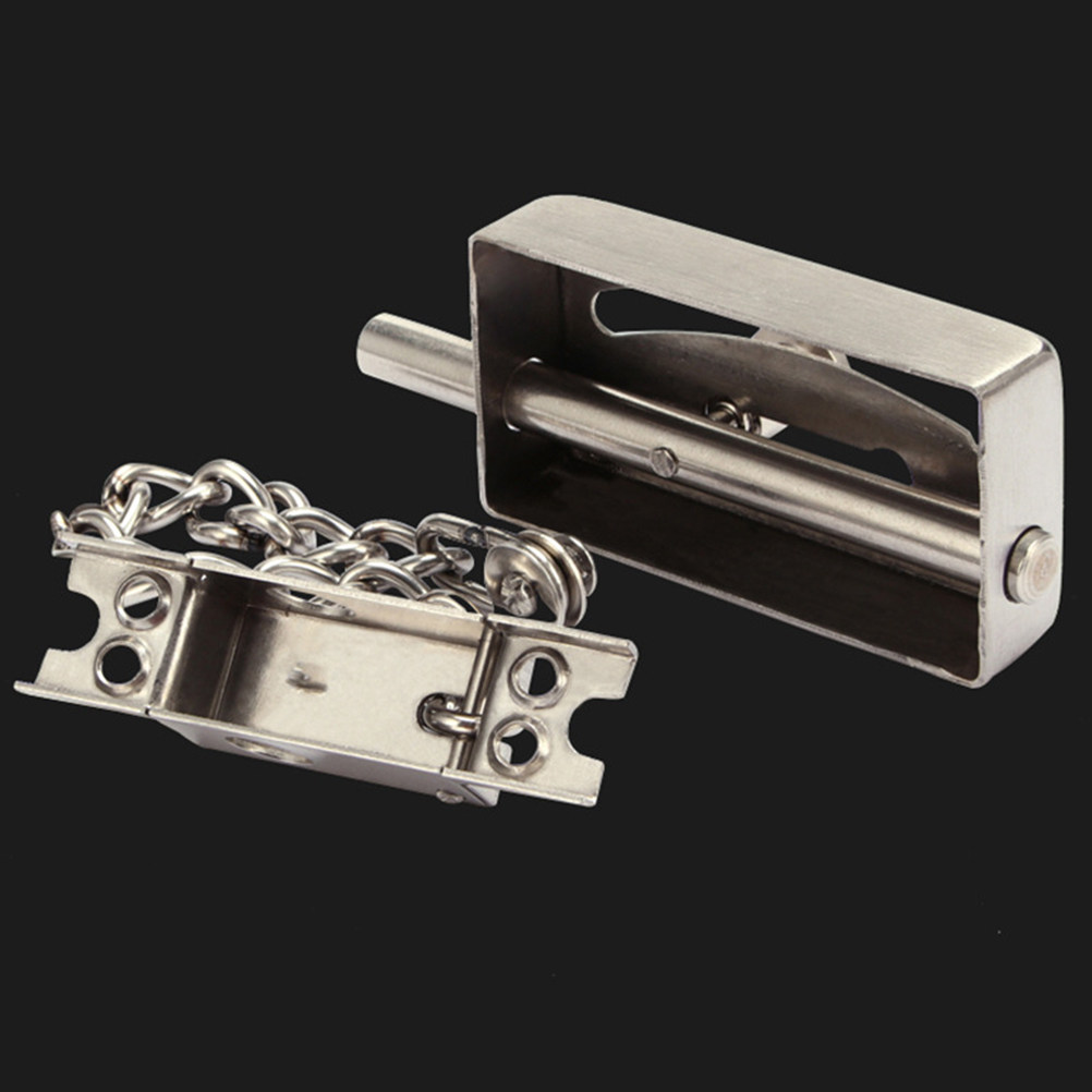 Door Chain Guard - Türkettenschloss aus Eisen, Diebstahlsicher, Druckverschluss, hohe