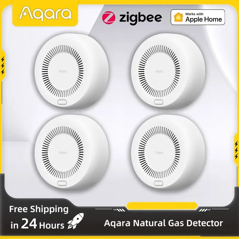 Home Security Xiaomi - Aqara Erdgasdetektor, intelligenter Gasleckalarm, Zigbee 3.0,