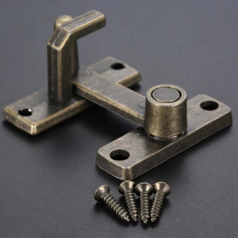 Door Chain Guard - 1 Set Bronze Schiebetür- und Fensterriegel