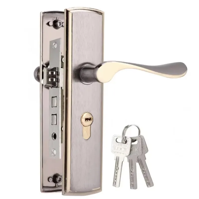 Home Security Product - Gold Türgriff Schloss Silent House Innen
