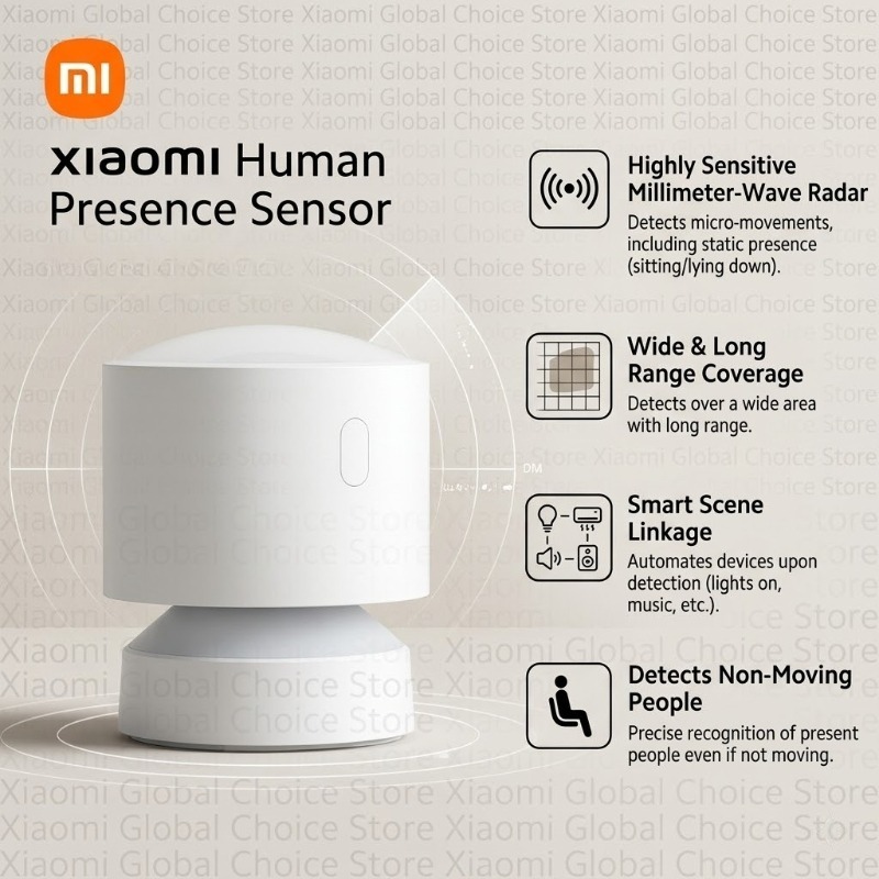 Home Security Xiaomi - Xiaomi Human Presence Sensor Bluetooth 5.0