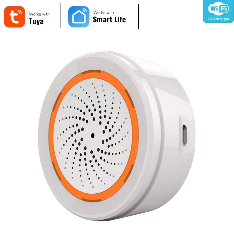 Home Security System Installation - Smart Sirene Alarm Tuya Zigbee Sound