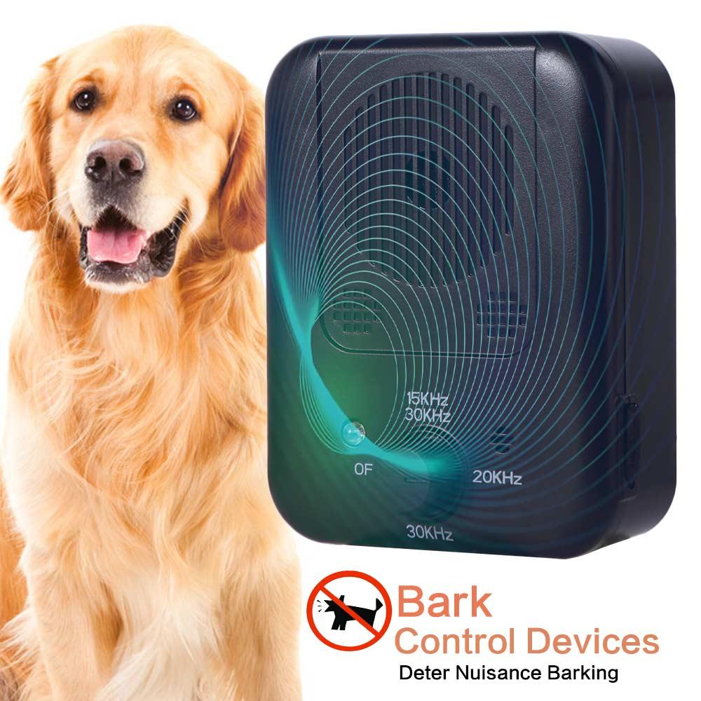 Barking Dog Alarm - Ultraschall K4 Ultraschall-Antibellgerät Intelligenter Wiederaufladbarer Hundevertreiber