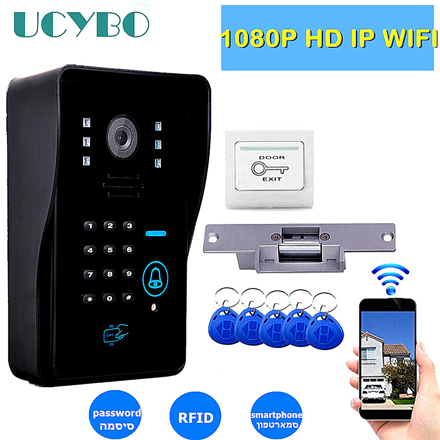 Home Security Kit With Camera - IP wifi video türklingel kamera intercom