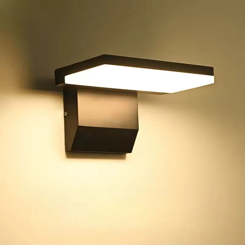 Home Security Yard Sensors - LED-Außenwandleuchte mit Bewegungsmelder, IP65 wasserdichte Sicherheitsleuchte