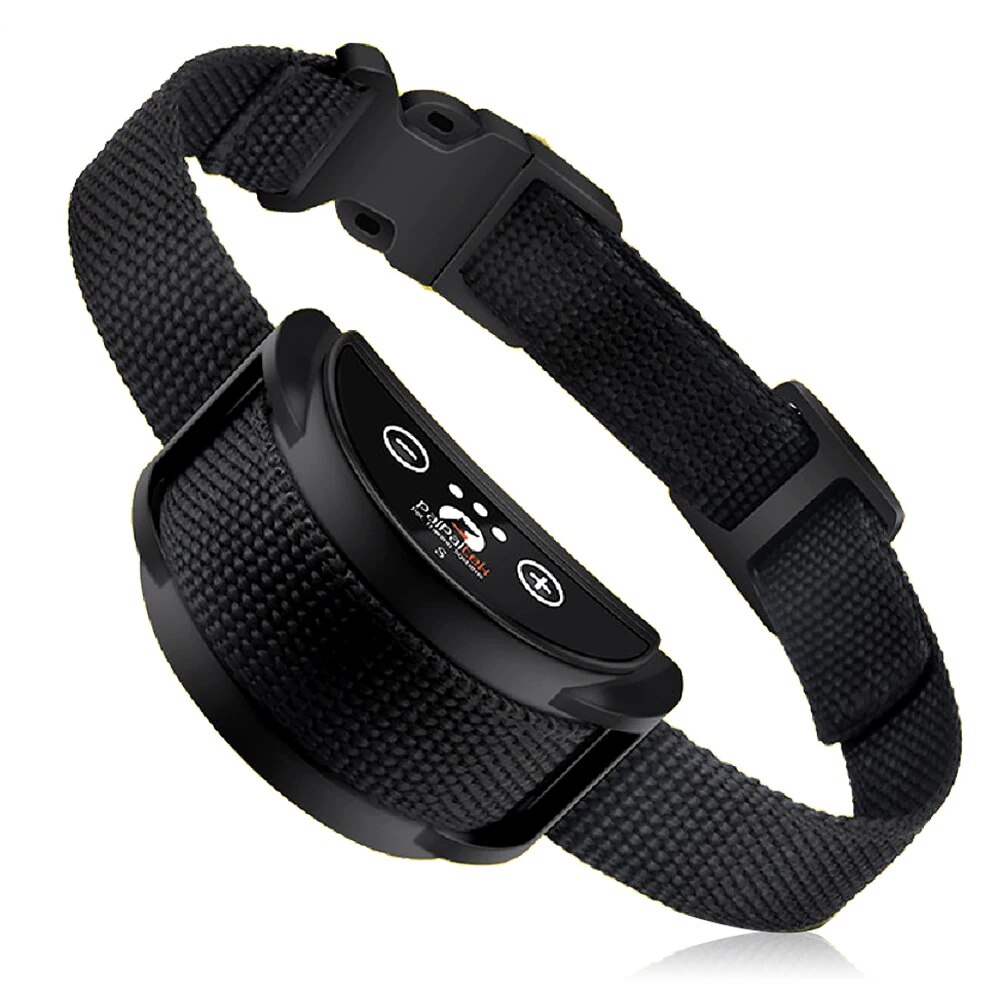 Barking Dog Alarm - Hunderindhalsband, wiederaufladbares Anti-Rinde-Halsband für Hunde, stoppt