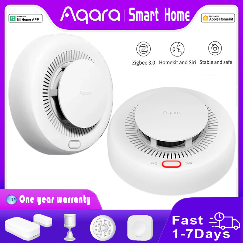 Home Security Xiaomi - Neue Aqara Rauchmelder Zigbee Smart Feuer