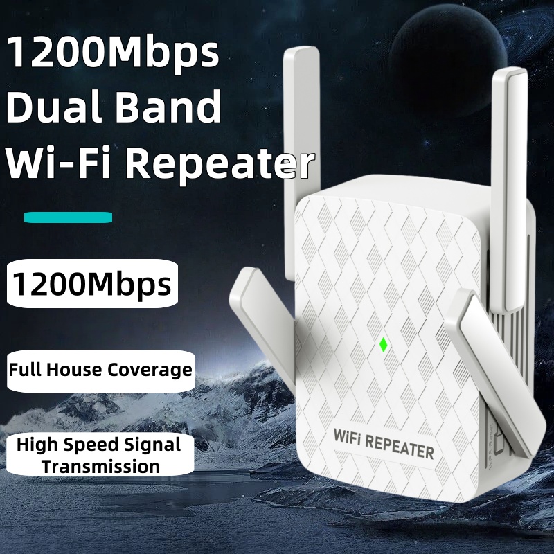 Home Security Wireless - 1200 Mbit/s Wireless Wifi Extender Wifi