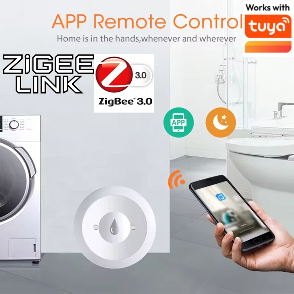 Home Security Monitoring System - Für Tuya ZigBee 3.0 Intelligenter Wasserleck-Sensor