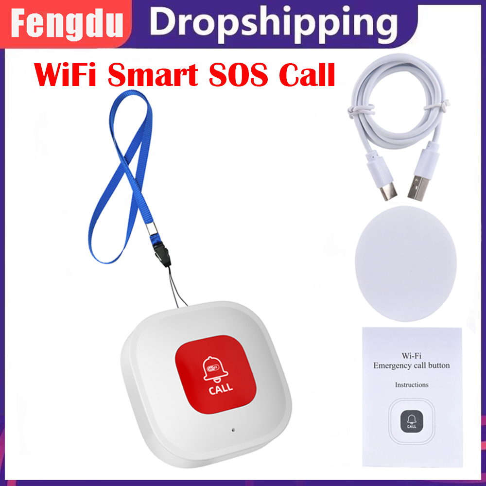Home Security For Seniors - Notfall alarm WiFi Smart Button für