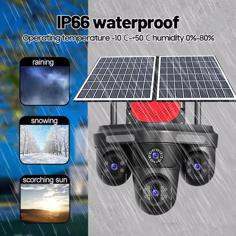 Home Security Online - ShooCam PTZ Outdoor 20MP HD Heimsicherheits-Solarkamera