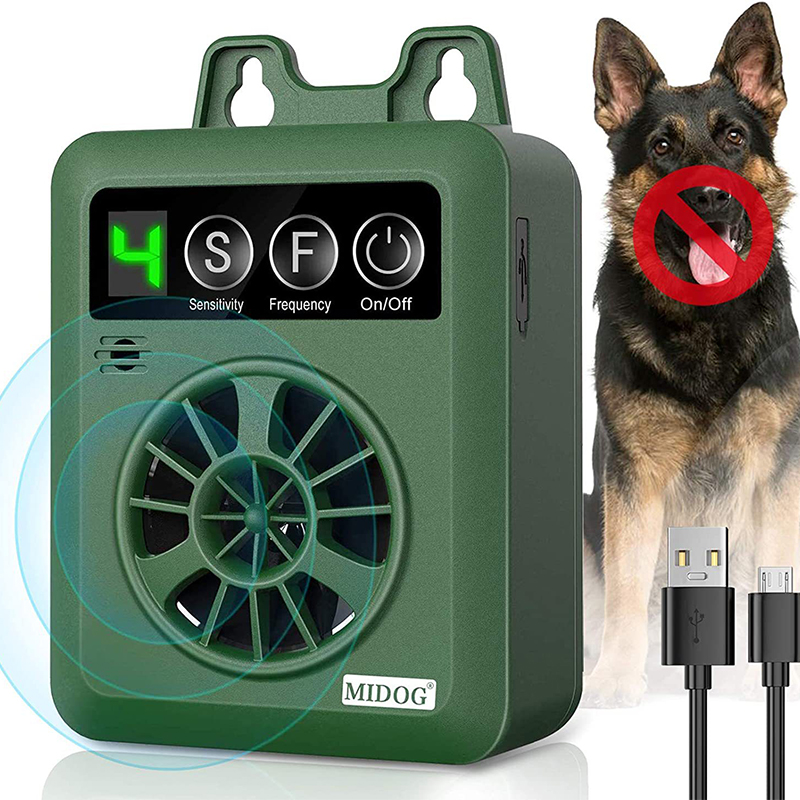 Barking Dog Alarm - Haustier-Hundevertreiber, automatisches Ultraschall-Trainingsgerät zur Bellenkontrolle für
