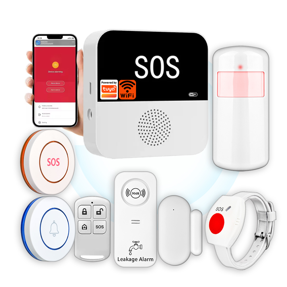 Home Security Kit - Smarsecur WiFi Tuya Smart Alarmsystem Einbruchschutzsystem