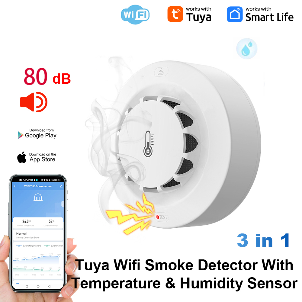 Tuya WiFi Temperatur- und Feuc – Home Security Wireless Bewertung und Preis