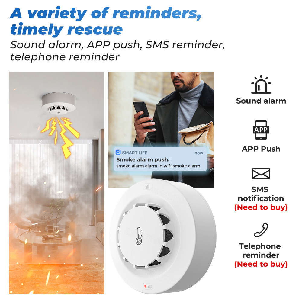 Tuya WiFi Temperatur- und Feuc – Home Security Wireless Bewertung und Preis