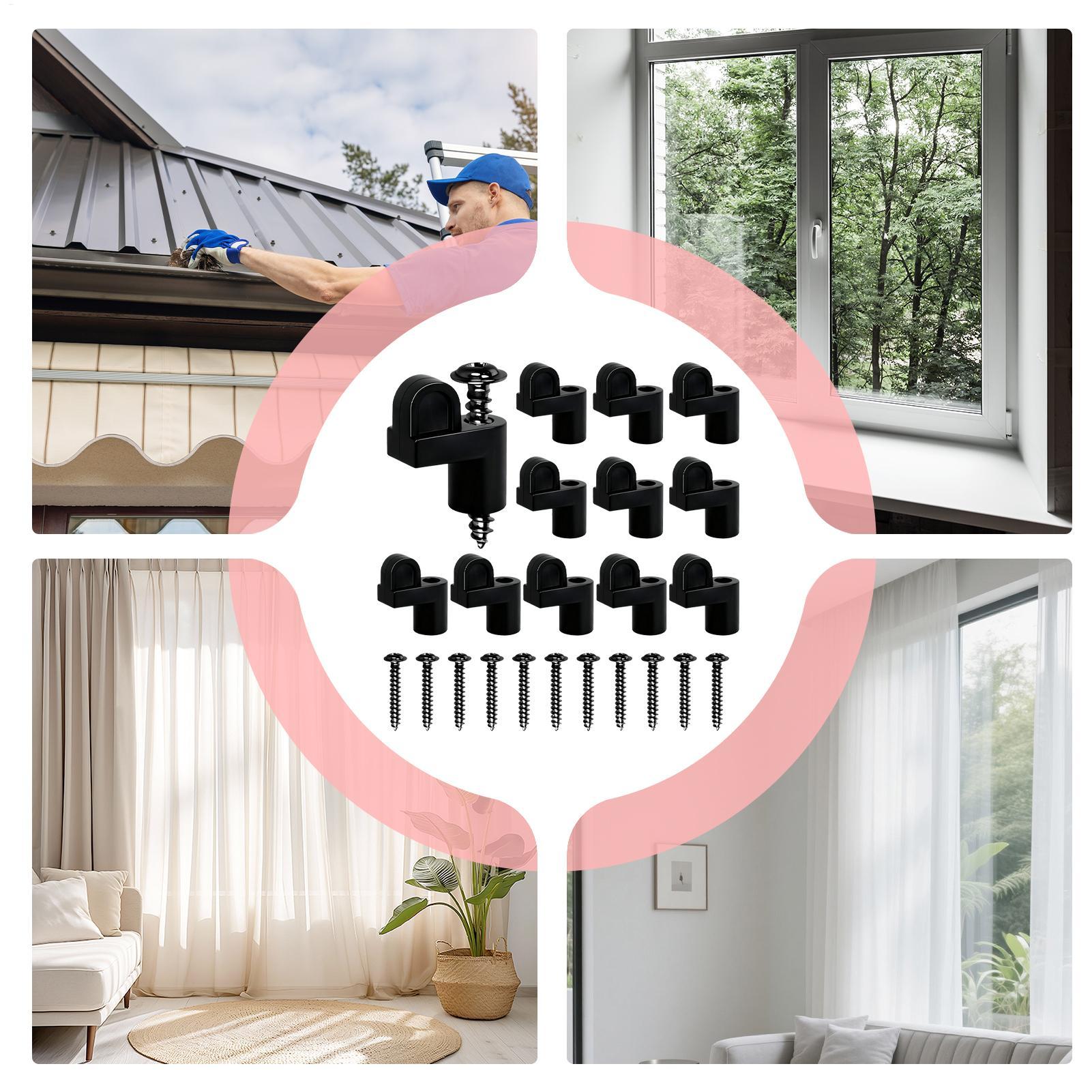 Fenstergitter-Clips, 3/8-Zoll- – Home Security Ring Bewertung und Preis
