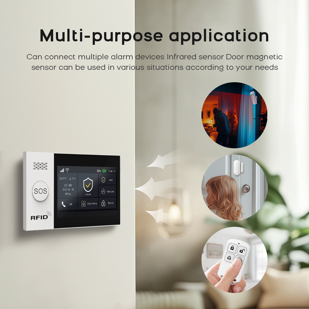 PG-107 Tuya Wireless Home WIFI – Home Security System Installation Bewertung und Preis