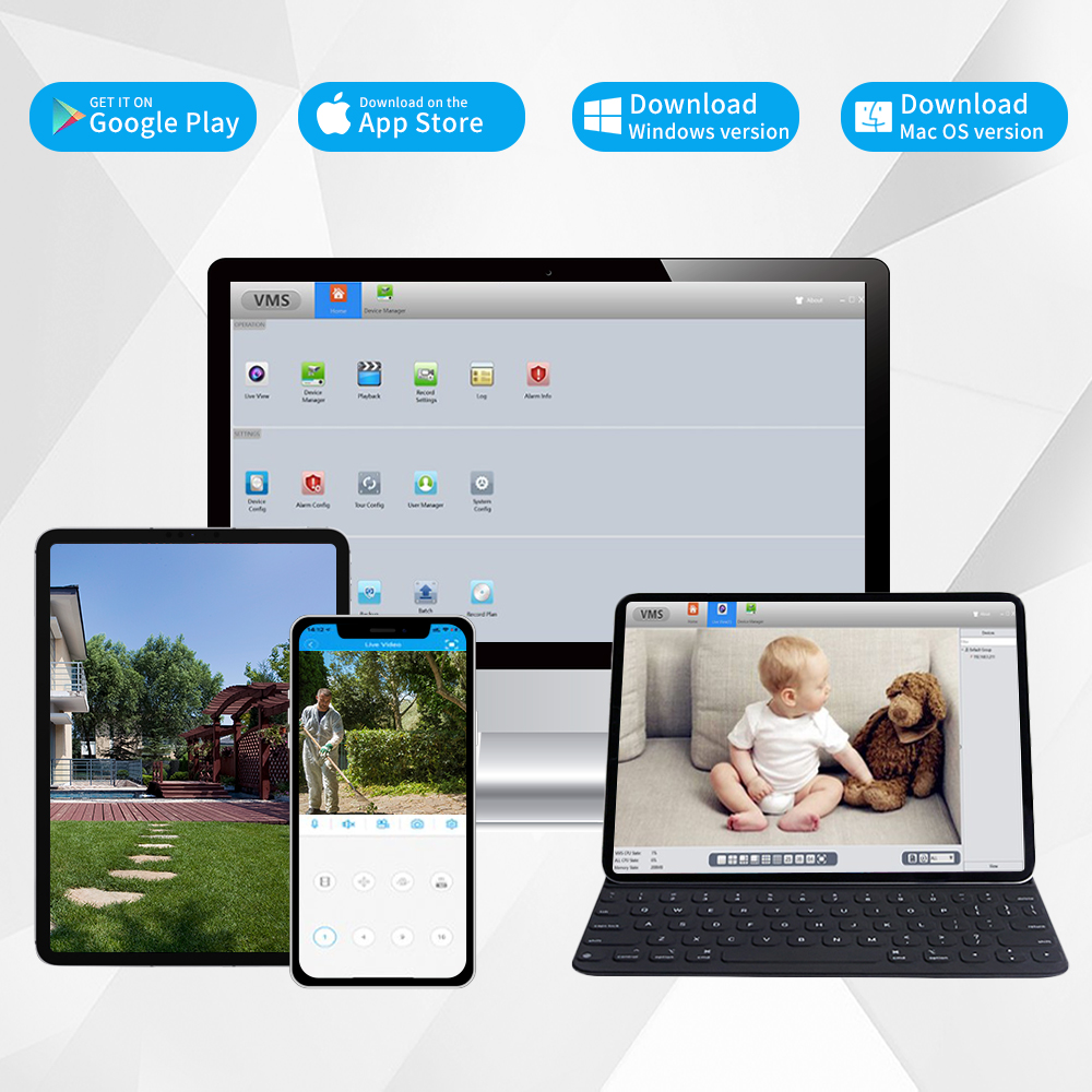 4K Sicherheitskamera-System-Ki – Home Security Kit Bewertung und Preis