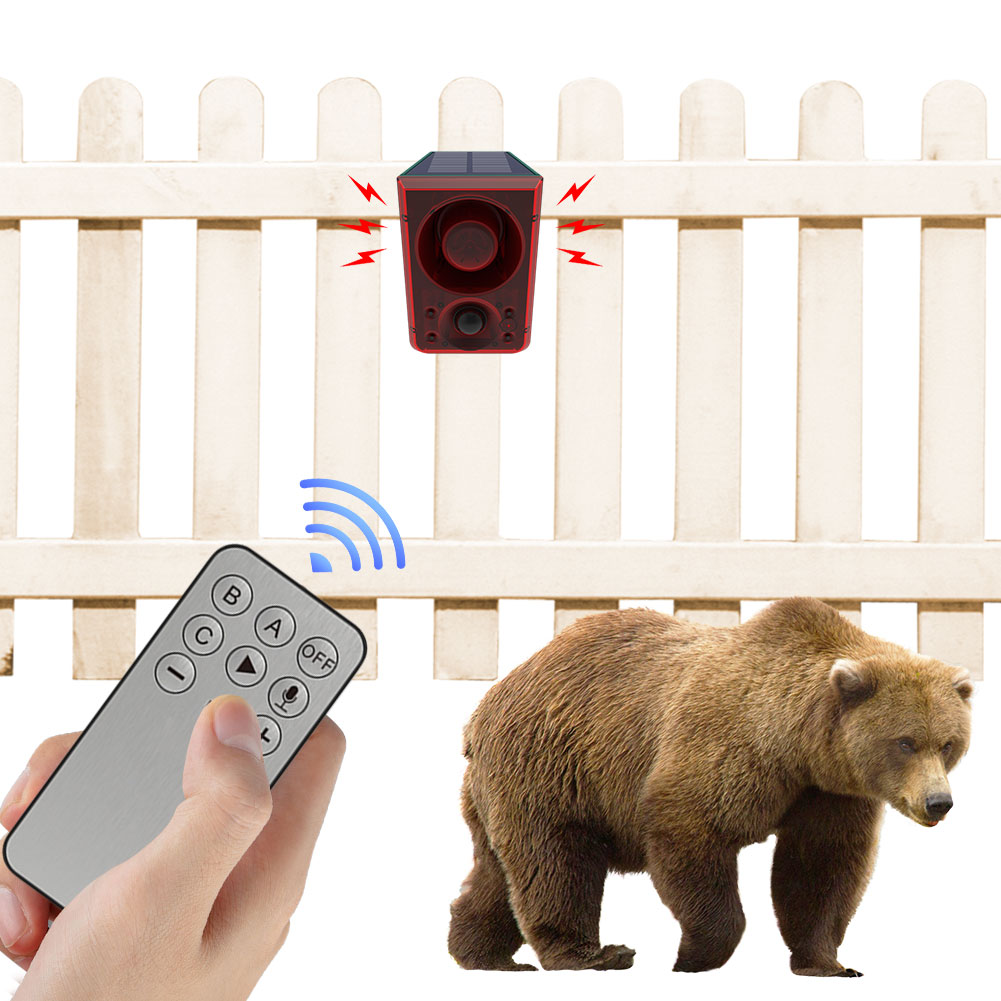 Solarbetriebener Außen-Bewegun – Barking Dog Alarm Bewertung und Preis