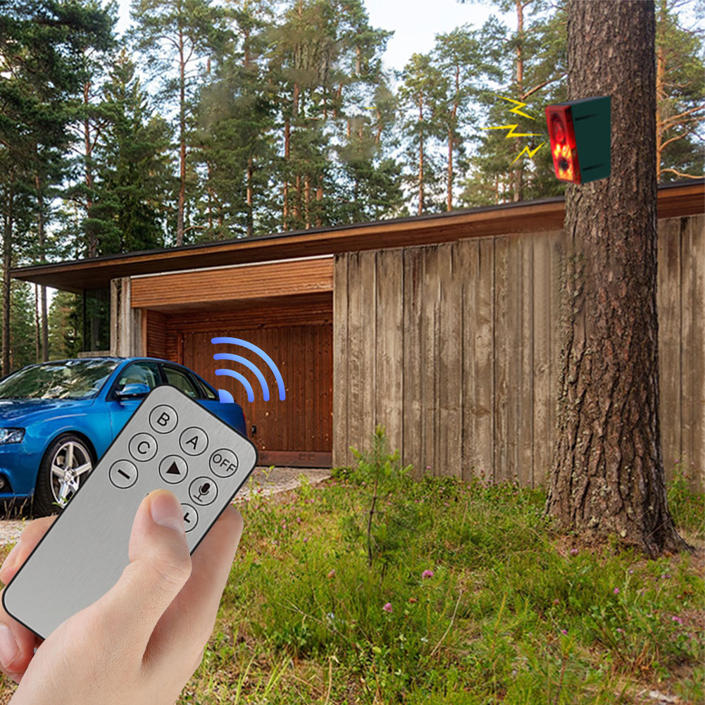Solarbetriebener Außen-Bewegun – Barking Dog Alarm Bewertung und Preis