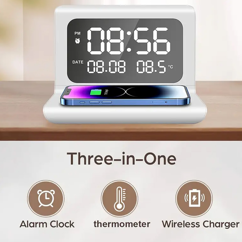 Kabelloses Ladegerät mit Wecke – Home Security Wireless Bewertung und Preis