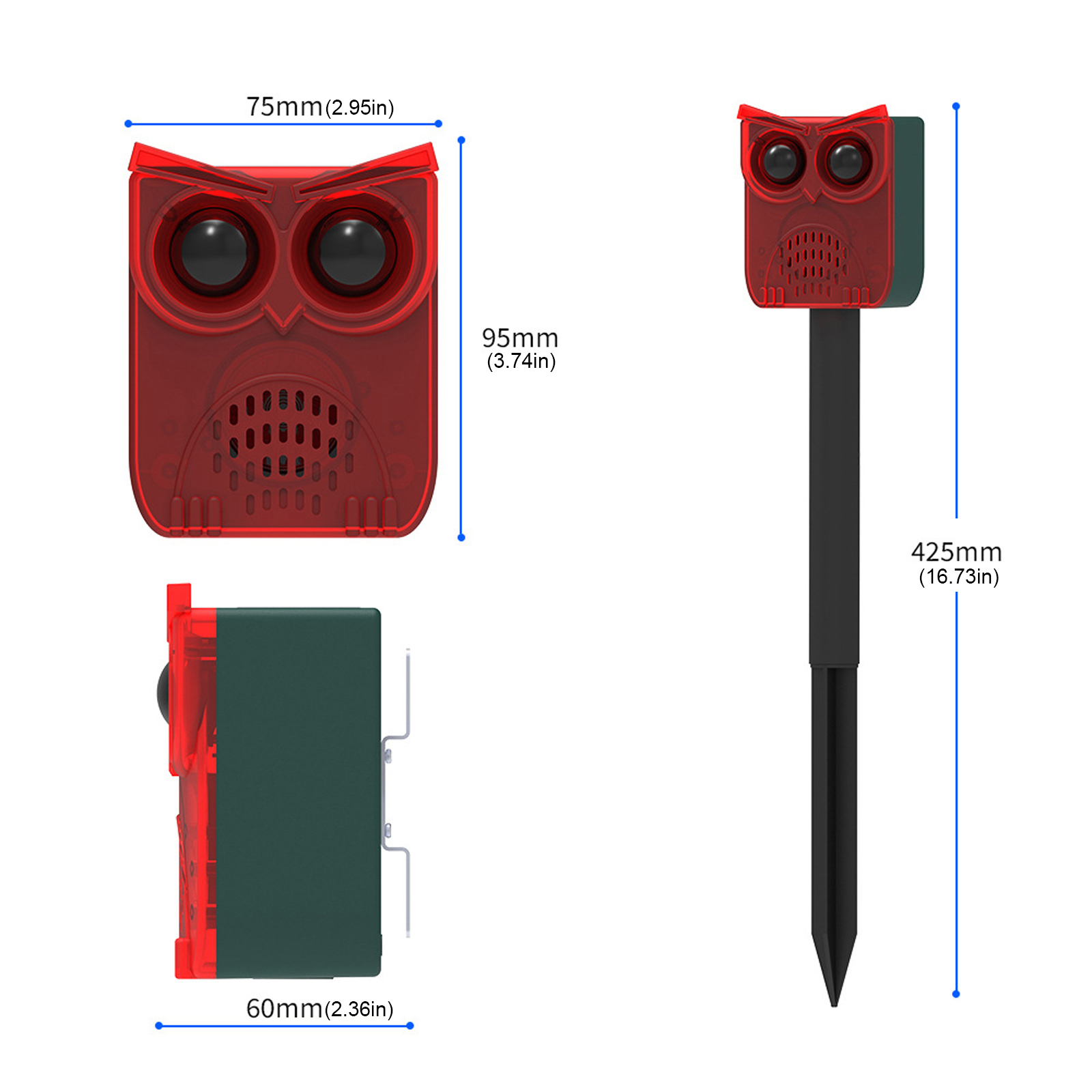 1-3 Stück Solar-Bewegungsmelde – Home Security Yard Sensors Bewertung und Preis