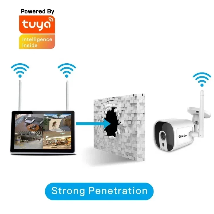 TUYA Smart Wi-Fi 4CH NVR Kit 1 – Home Security Kit With Camera Bewertung und Preis