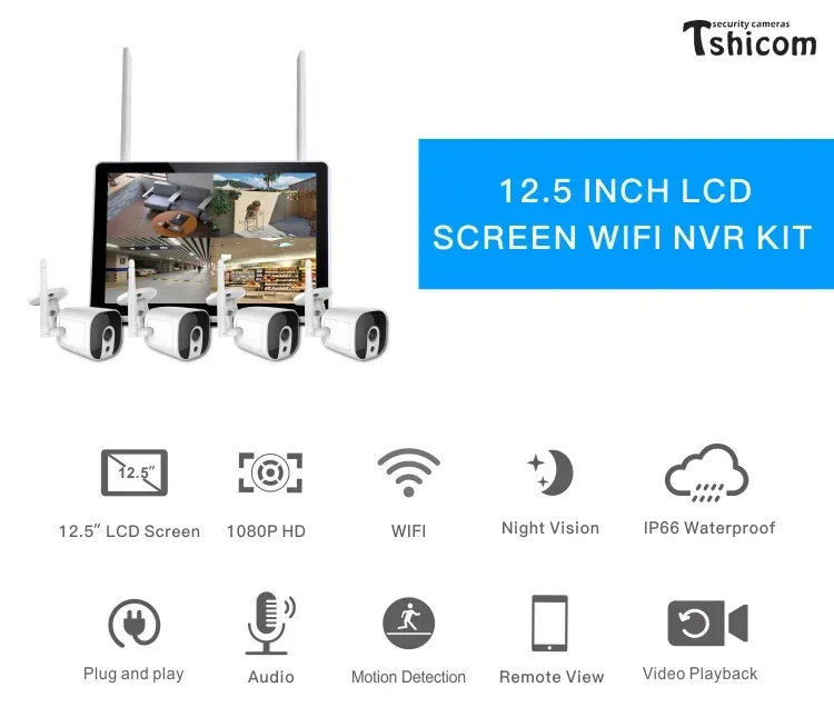 TUYA Smart Wi-Fi 4CH NVR Kit 1 – Home Security Kit With Camera Bewertung und Preis