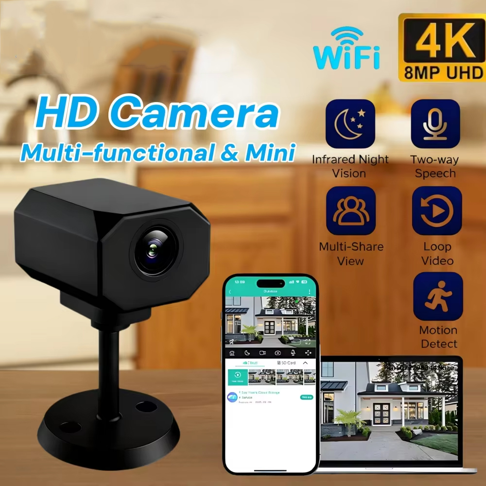 4K HD WiFi-Überwachungskamera  – Home Security Wireless Bewertung und Preis