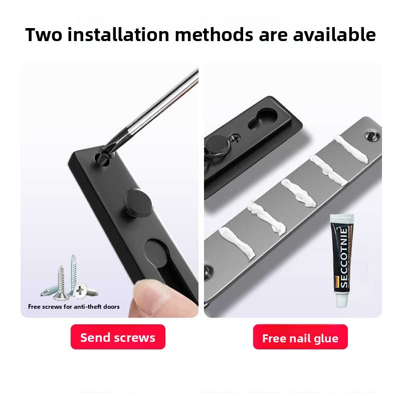 Bohrfreie Edelstahl-Sicherheit – Door Chain Guard Bewertung und Preis