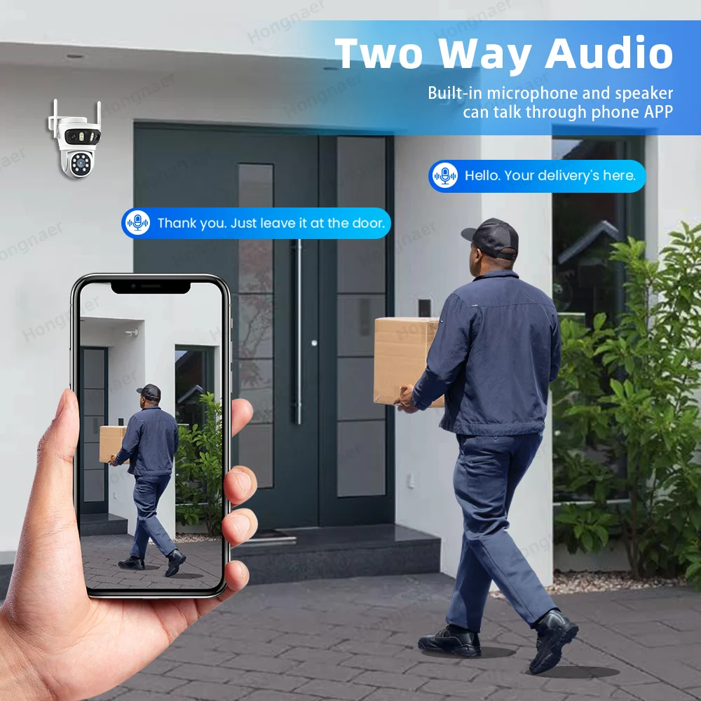 2026 Hongnaer 6MP 4CH 3-Linsen – Home Security Kit Bewertung und Preis