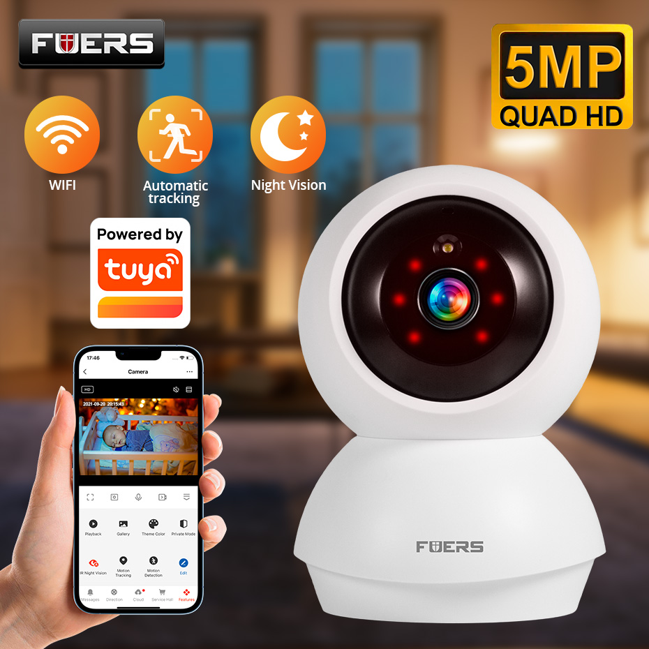 Fuers 5MP WLAN-Kamera für den  – Home Security Xiaomi Bewertung und Preis