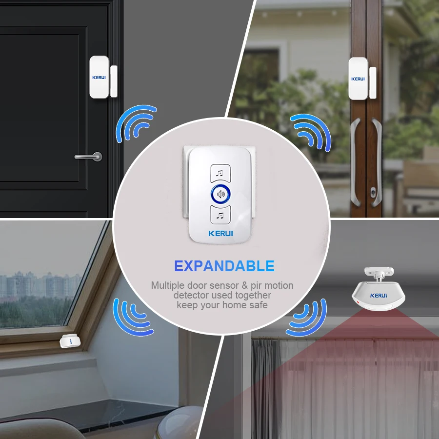 KERUI Drahtlose Türklingel Hom – Home Security Ring Bewertung und Preis