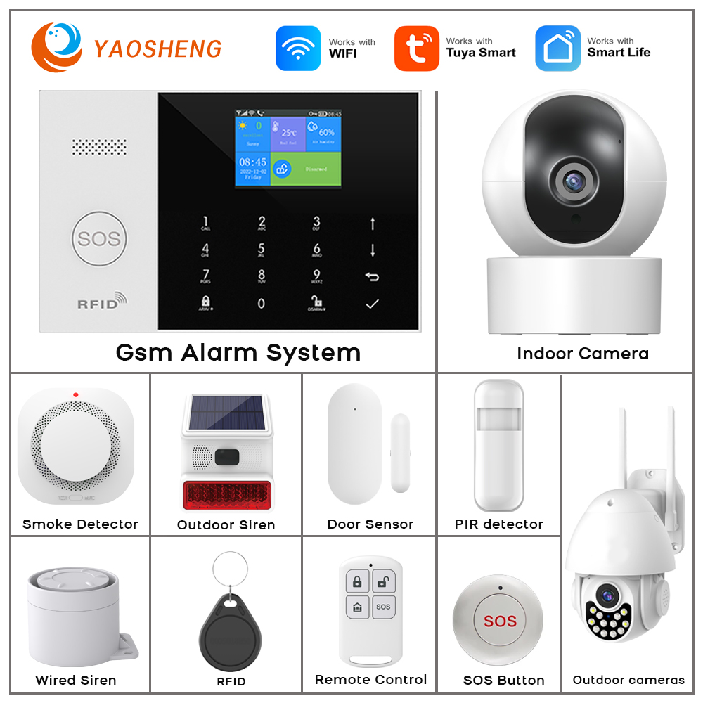 4G Alarm System Sicherheit Hau – Home Security System Installation Bewertung und Preis