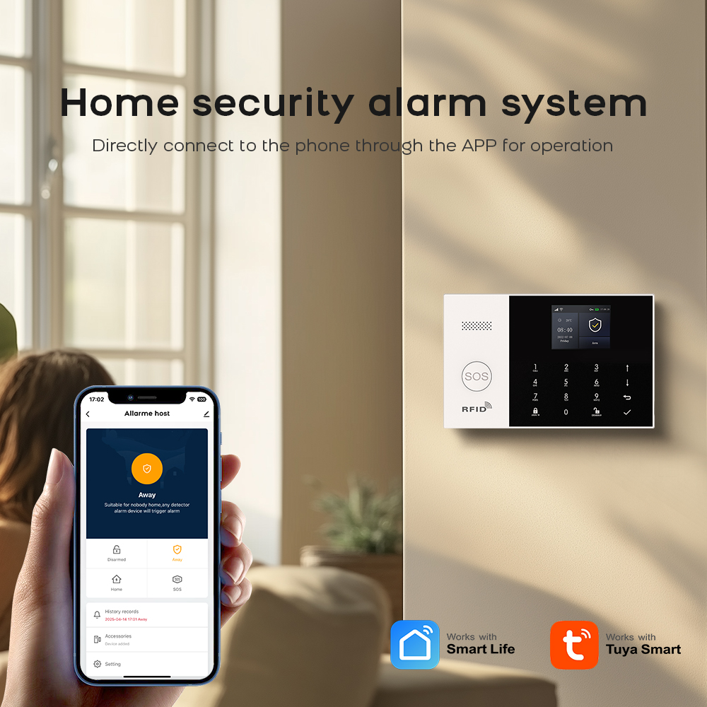 4G Alarm System Sicherheit Hau – Home Security System Installation Bewertung und Preis