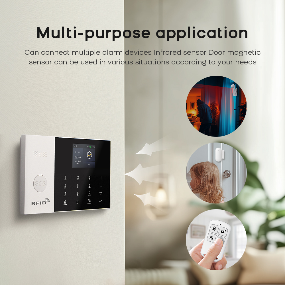 4G Alarm System Sicherheit Hau – Home Security System Installation Bewertung und Preis