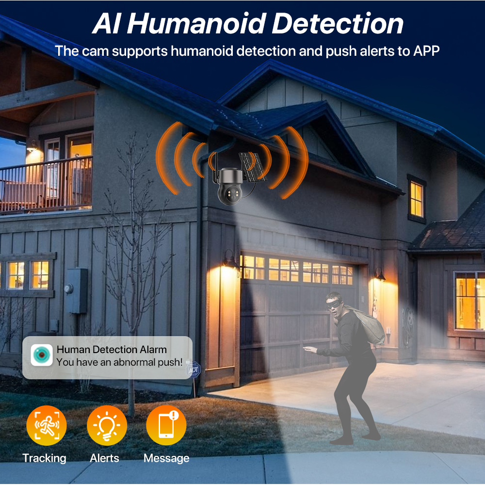 4MP 4G SIM Solarbetriebene Auß – Home Security Cameras Wireless Bewertung und Preis