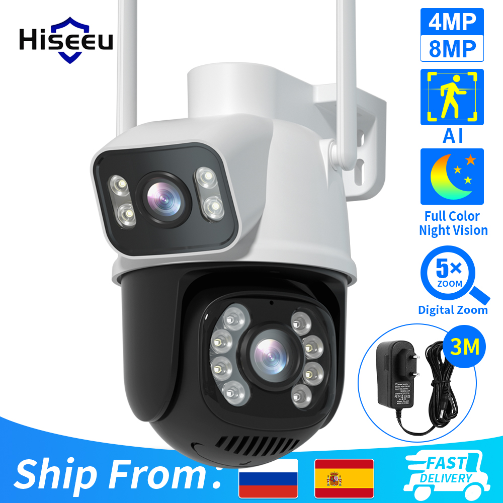 Hiseeu 4K 8MP PTZ WLAN IP-Kame – Home Security Xiaomi Bewertung und Preis