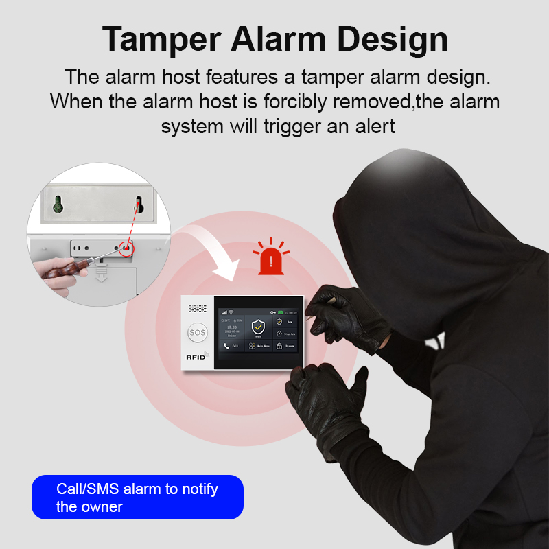 PGST intelligente Einbruchmeld – Home Security System Installation Bewertung und Preis