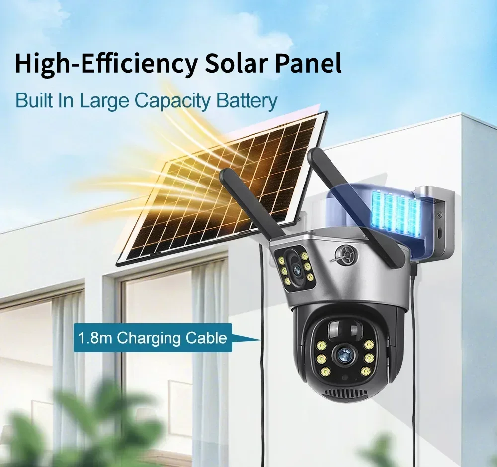 Tahlitech Solarkamera 4G Sim O – Home Security Cameras Wireless Bewertung und Preis
