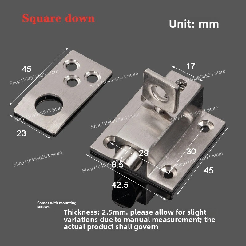 Edelstahl-Zugring-Feder-Türrie – Home Security Ring Bewertung und Preis