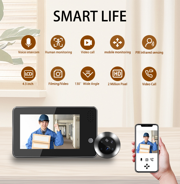 4,3-Zoll Tuya Smartlife WLAN-T – Home Security Cameras Wireless Bewertung und Preis