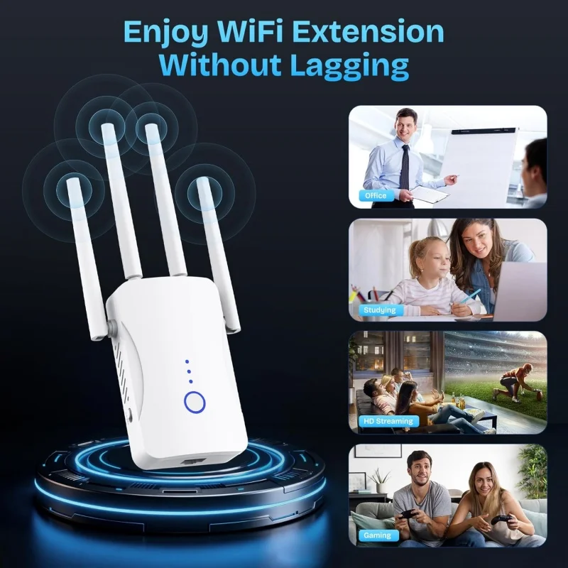 1200Mbps Dual-Band WLAN-Repeat – Home Security Wireless Bewertung und Preis