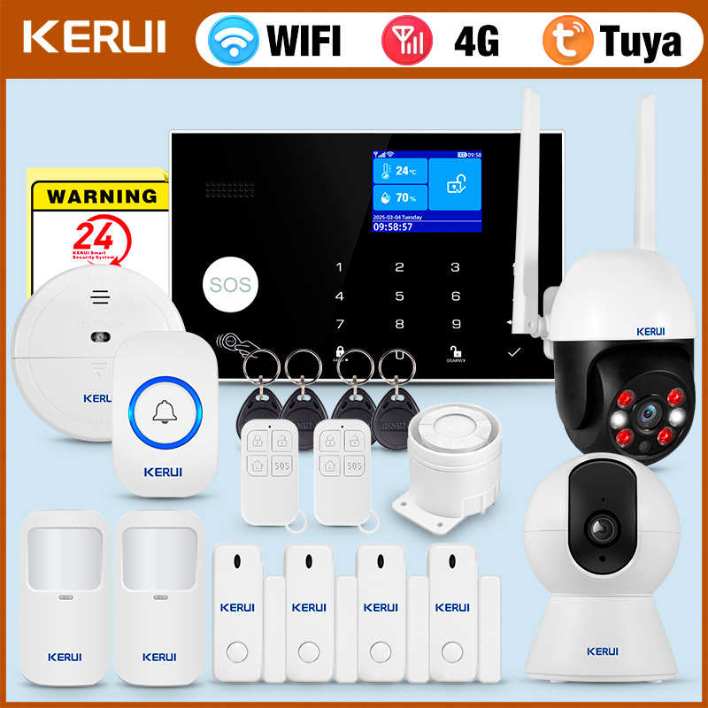 KERUI 4G Alarm mit Türklingel- – Home Security Ring Bewertung und Preis