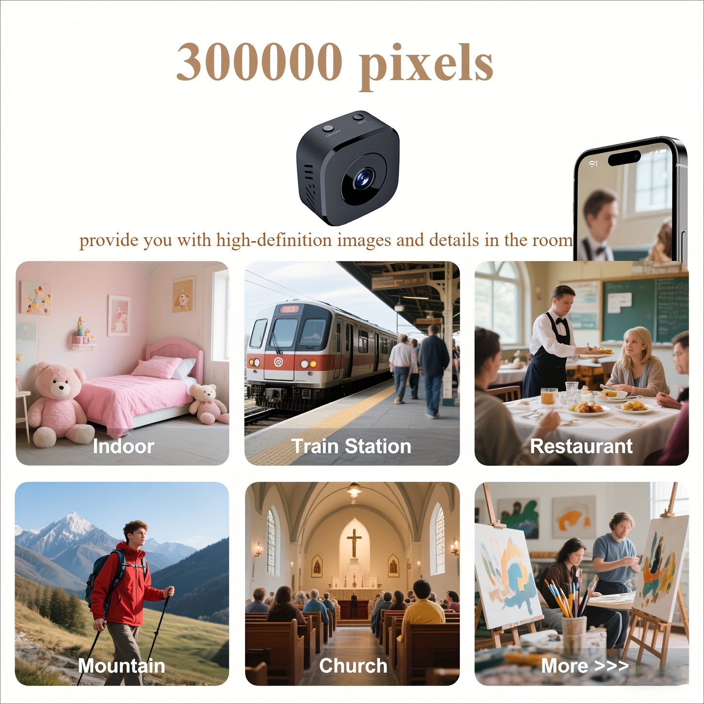 1080P HD Mini WiFi Kamera Indo – Home Security Wireless Bewertung und Preis