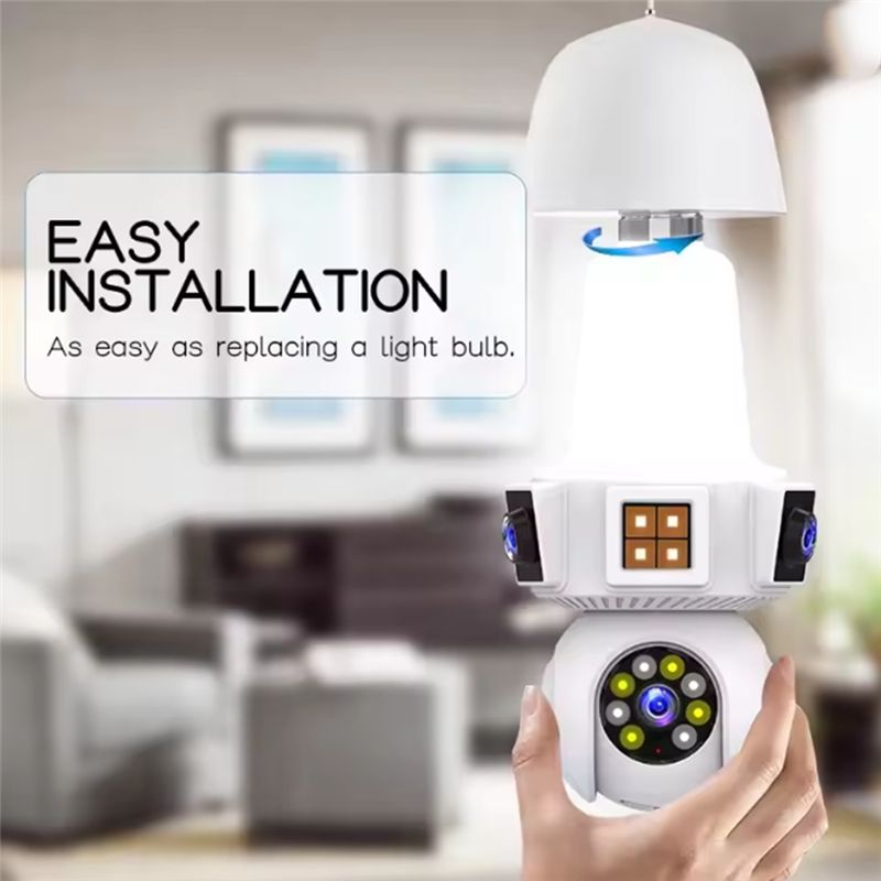 【A08I】Duale Objektiv-Überwachu – Home Security Cameras Wireless Bewertung und Preis