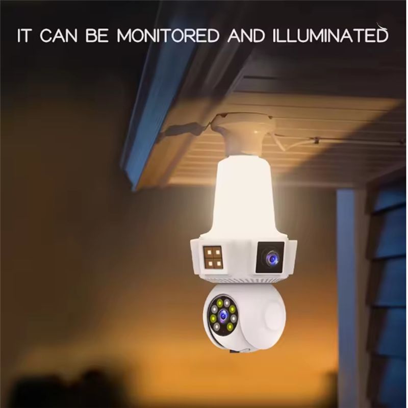 【A08I】Duale Objektiv-Überwachu – Home Security Cameras Wireless Bewertung und Preis