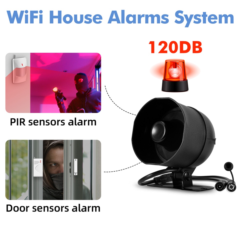 KERUI 120 dB Sirenen-Alarmsyst – Home Security System Installation Bewertung und Preis